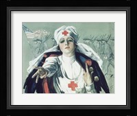 Red Cross Nurse Fine Art Print