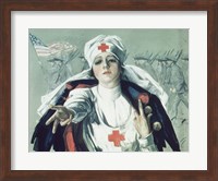 Red Cross Nurse Fine Art Print