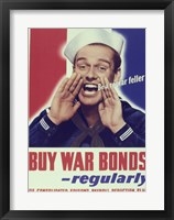 Buy War Bonds Regularly Fine Art Print