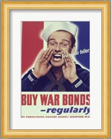 Buy War Bonds Regularly Fine Art Print