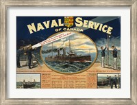 Naval Service of Canada Fine Art Print