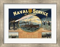 Naval Service of Canada Fine Art Print