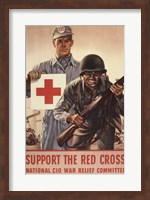 Support the Red Cross Fine Art Print