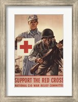 Support the Red Cross Fine Art Print