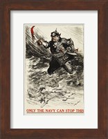 Only the Navy Can Stop This Fine Art Print