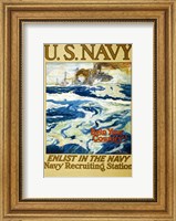 Navy Recruiting Station Fine Art Print