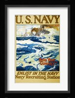 Navy Recruiting Station Fine Art Print
