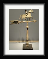 Rider on Prancing Horse Weathervane Fine Art Print