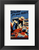 Build for Your Navy Fine Art Print