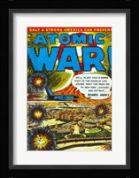 Atomic War Framed Print