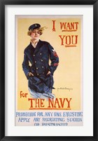 I Want You for the Navy Fine Art Print