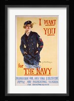 I Want You for the Navy Fine Art Print
