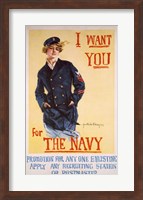 I Want You for the Navy Fine Art Print