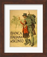 Banca Italiana De Sconto Fine Art Print