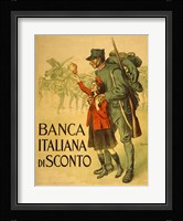 Banca Italiana De Sconto Fine Art Print