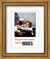 Bring Him Home Sooner Join the Waves Fine Art Print