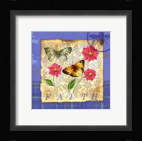 Papillion Plaid II Fine Art Print