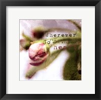 Blossoming Inspiration III Fine Art Print