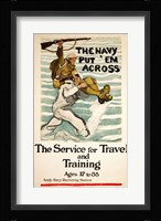 Navy Recruitment Poster Fine Art Print