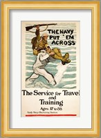 Navy Recruitment Poster Fine Art Print