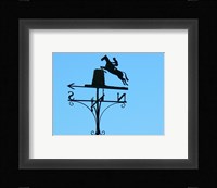 Weathervane Iron Horseman Fine Art Print