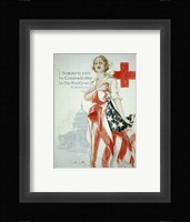 Harrison Fisher WWI American Red Cross Poster Fine Art Print