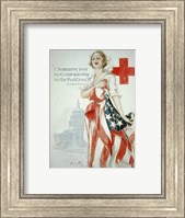 Harrison Fisher WWI American Red Cross Poster Fine Art Print