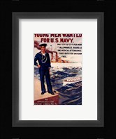Navy Recruiting Poster, 1909 Fine Art Print