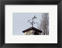 Weathervane on Damerham Village Hall Fine Art Print