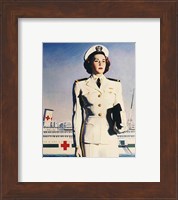 Navy Nurse Fine Art Print