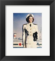 Navy Nurse Fine Art Print