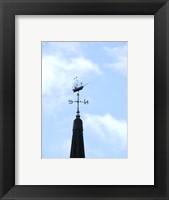 Sailing Ship Weathervane Fine Art Print