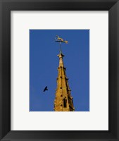 Weathervane on Hanslope Church Fine Art Print