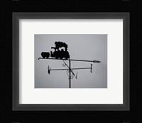 Train Weathervane Fine Art Print