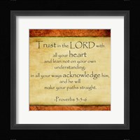 Trust in the Lord Fine Art Print