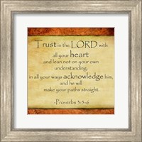 Trust in the Lord Fine Art Print