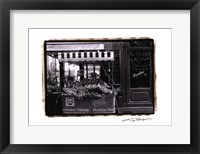 Cafe Charm, Paris I Fine Art Print