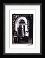 Cafe Charm, Paris III Framed Print