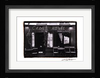 Cafe Charm, Paris V Fine Art Print