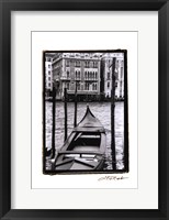 Waterways of Venice III Framed Print