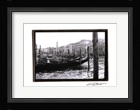 Waterways of Venice IX Framed Print