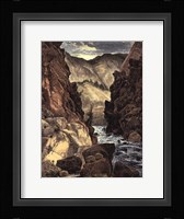 Weber Canyon Framed Print