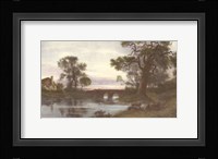 Towards the Golden West Framed Print