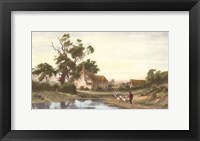 When Evening Shadows Fall Fine Art Print