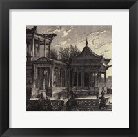 Imperial Achitecture III Framed Print