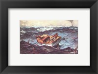 Winslow Homer Storm Framed Print