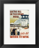 We're All in the Navy Now Fine Art Print