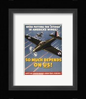 We're Putting the "Stings" in America's Wings! Fine Art Print