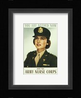 You are Needed Now. Join the Army Nurse Corps Fine Art Print