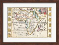 1710 De La Feuille Map of Africa Fine Art Print